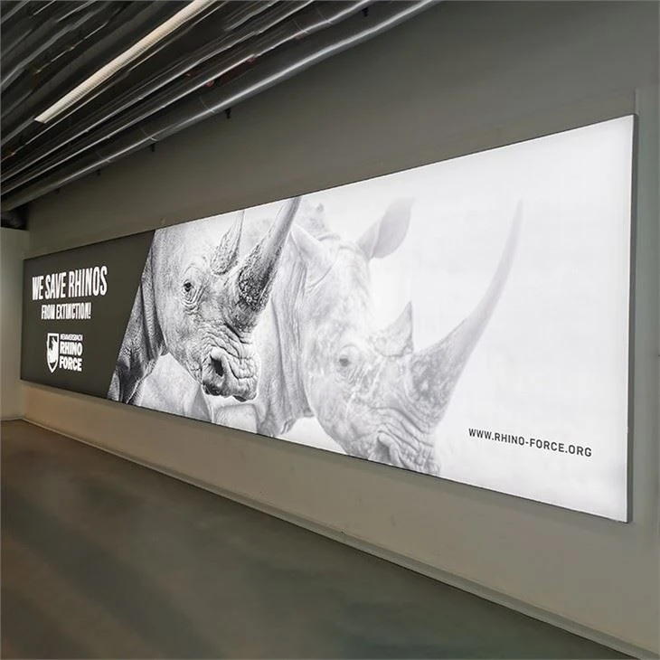 180gsm Polyester Backlit Fabric Banner