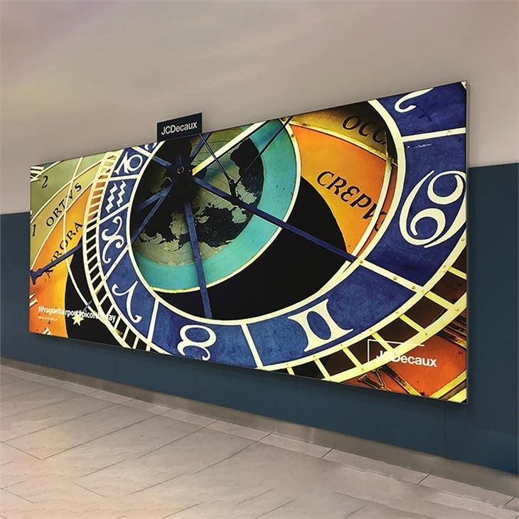 180gsm Polyester Backlit Fabric Banner
