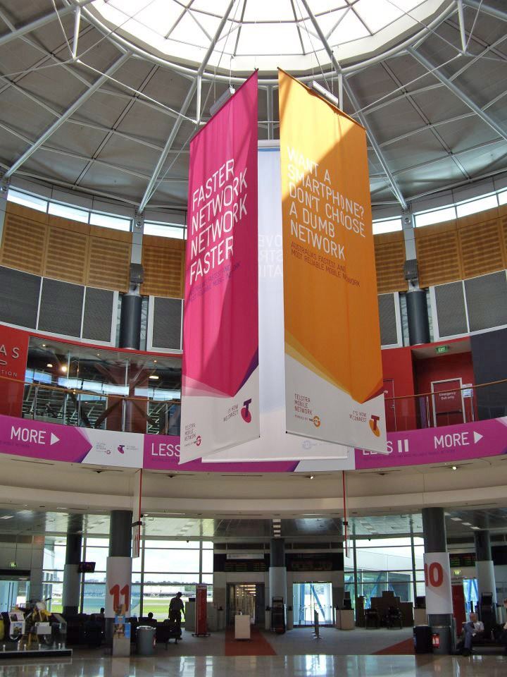 Satin Polyester Fabric Banner